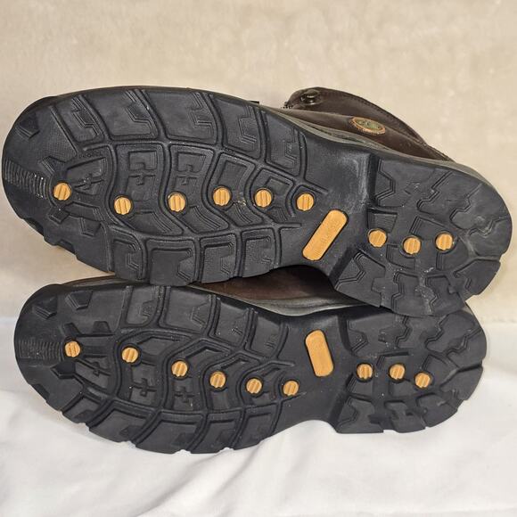 Timberland Women’s Waterproof Leather Hiking Boots 7.5W Brown Anti-Fatigue Trail - Picture 4 of 9